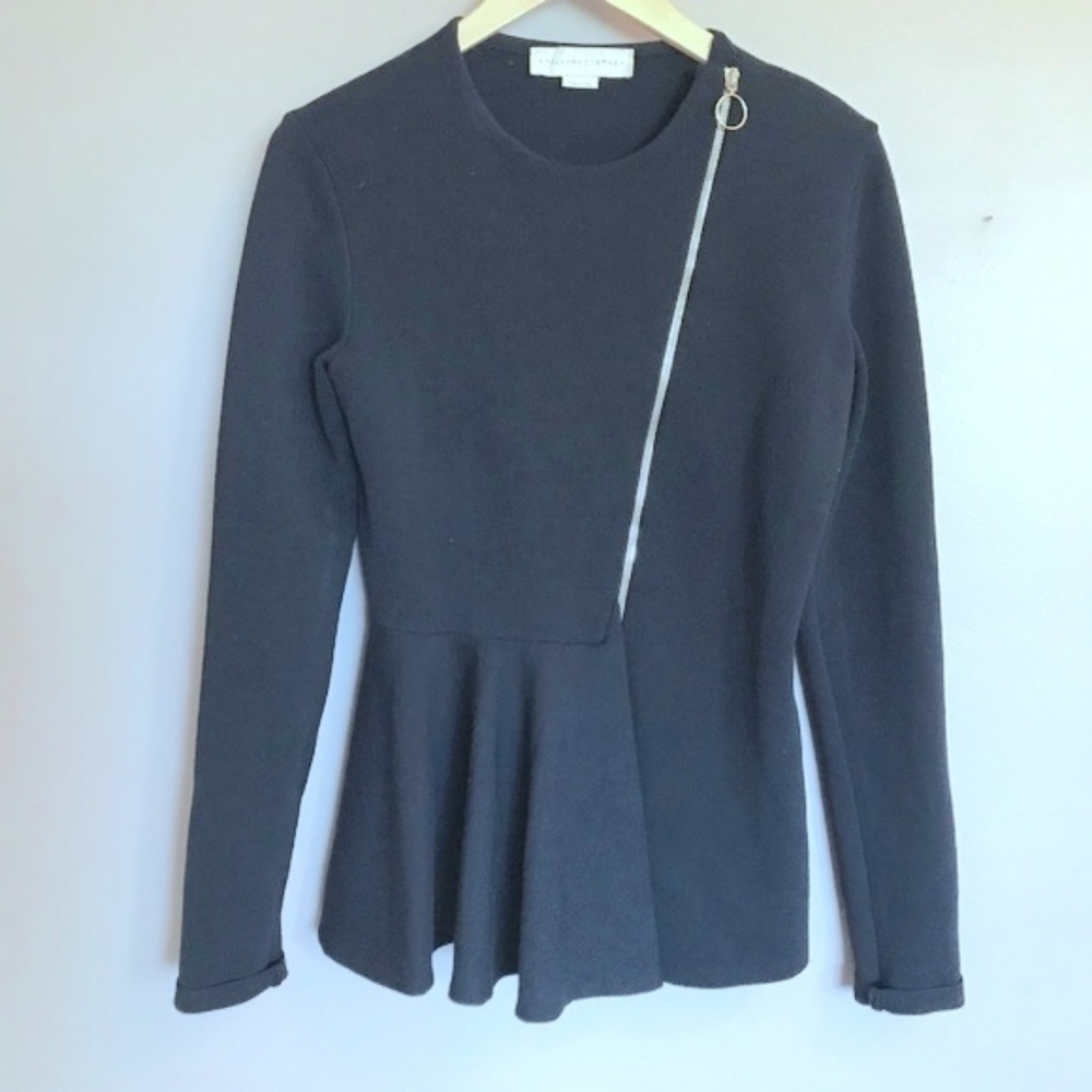 Navy Stella McCartney knit top (very dark Navy!) - Picture 3 of 6